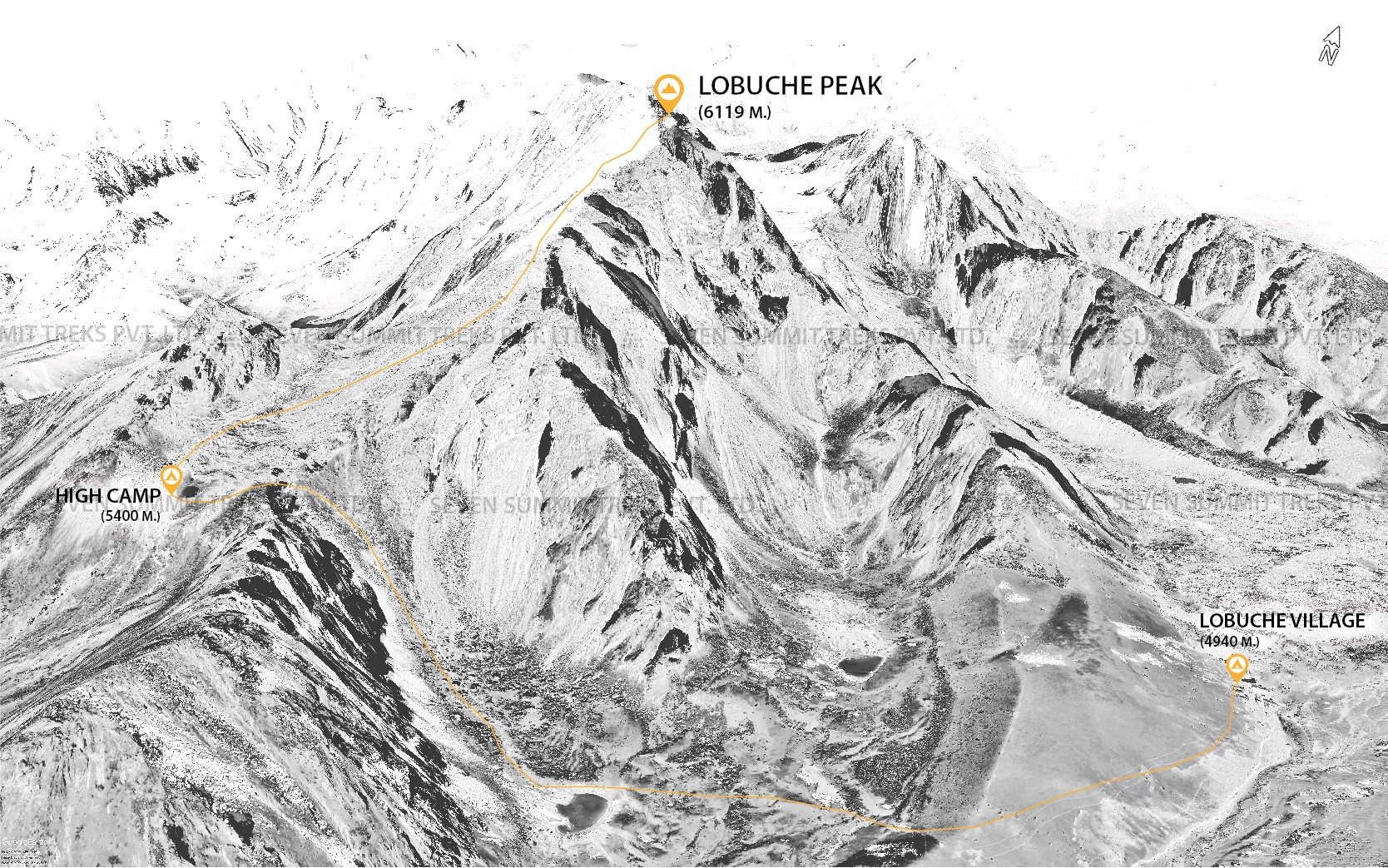 LOBUCHE PEAK EXPEDITION (6119M)